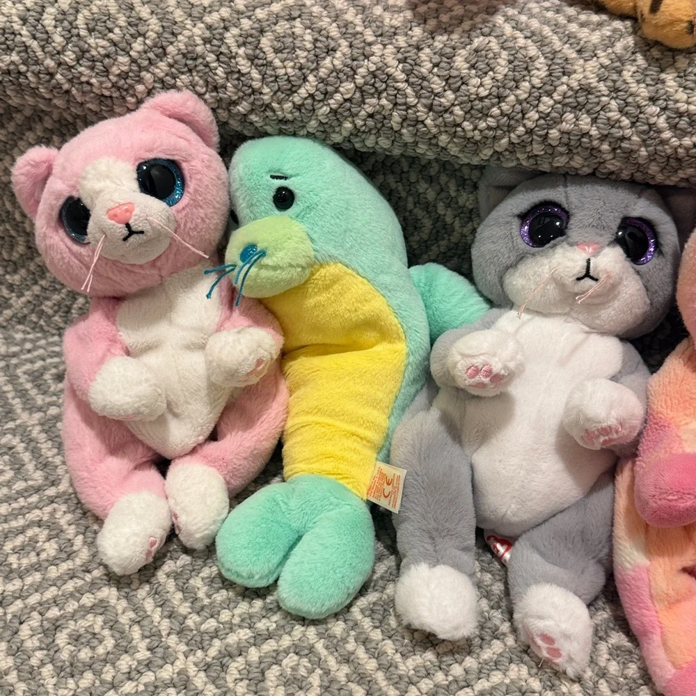Lot of 9 Ty Beanie Boo Babies Bellies